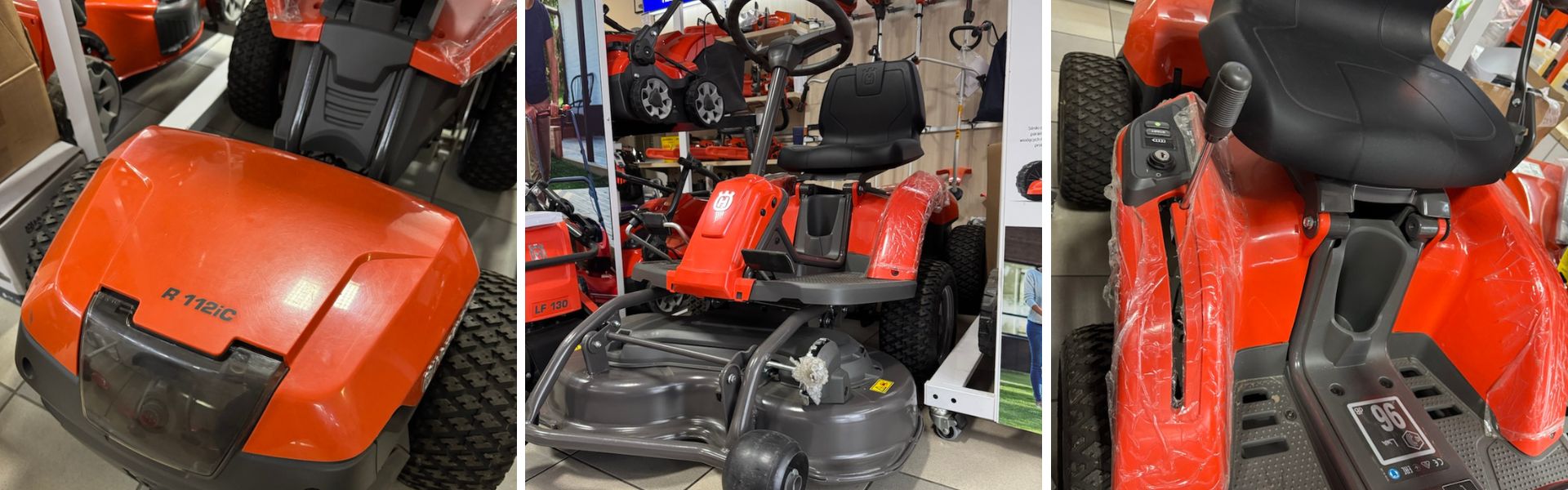 Rider Husqvarna R 112iC – kompaktowy traktorek akumulatorowy do ogrodu